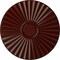 Ekena Millwork Shakuras Ceiling Medallion (For Canopies up to 5"), 19 3/4"OD x 1 3/8"P, Brushed Mahogany CM20SHBMF - alternate 1